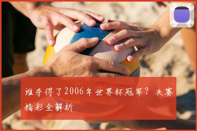 谁夺得了2006年世界杯冠军？决赛精彩全解析